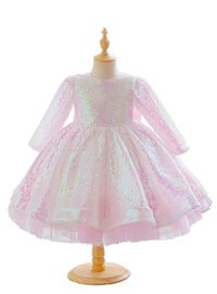 Girls Sequin Party Dress