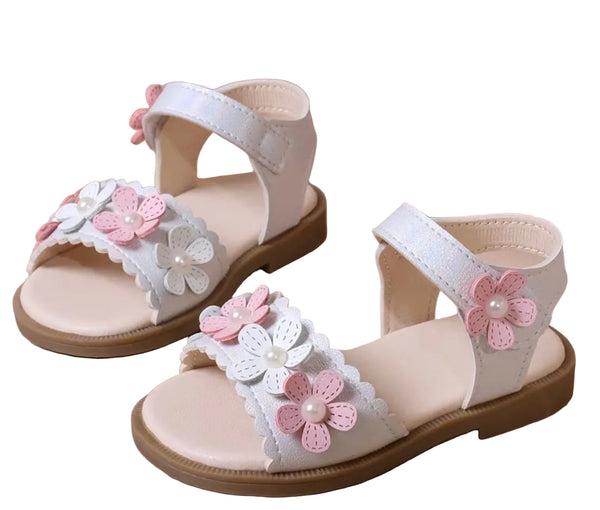Girls Daisy Summer Sandals