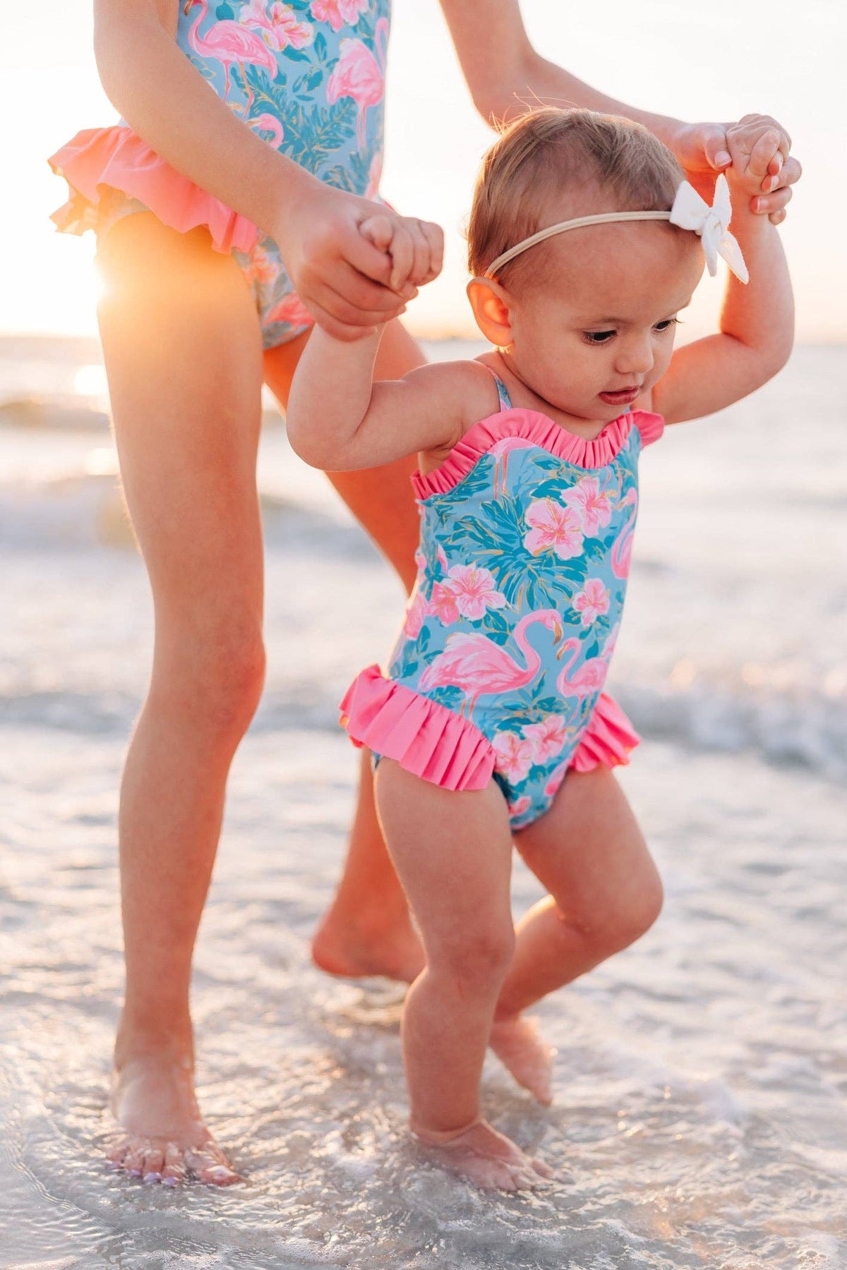 Flamingo Frenzy Ruby Swimsuit