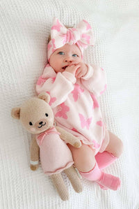 Flutter & Frills Knit Romper
