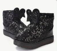 The Sparkle Bunny Ear Bootie