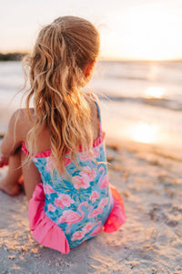Flamingo Frenzy Ruby Swimsuit