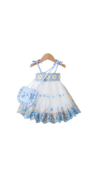 Berry Bloom Tulle Dress
