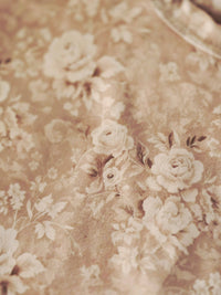 Kryssi Kouture Tutu Jumpsuit - Brown & Cream Rose Garden