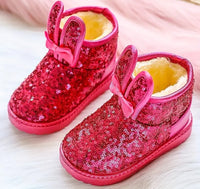 The Sparkle Bunny Ear Bootie
