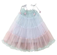 The Mermaid Dreams Pom Pom Tulle Dress