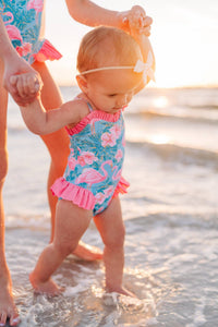 Flamingo Frenzy Ruby Swimsuit