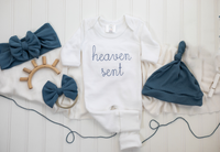 Baby Romper | Heaven Sent Blue