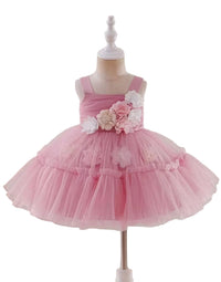 Baby Blush Blossom Tulle Dress