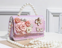 The Sequin Rosebud-Love Purse