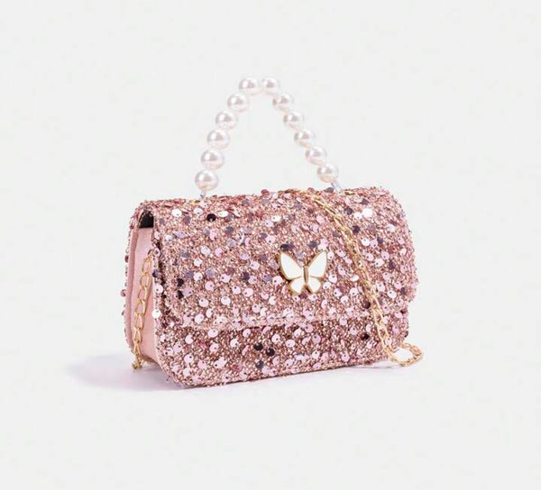 The Butterfly Sequin Mini Purse