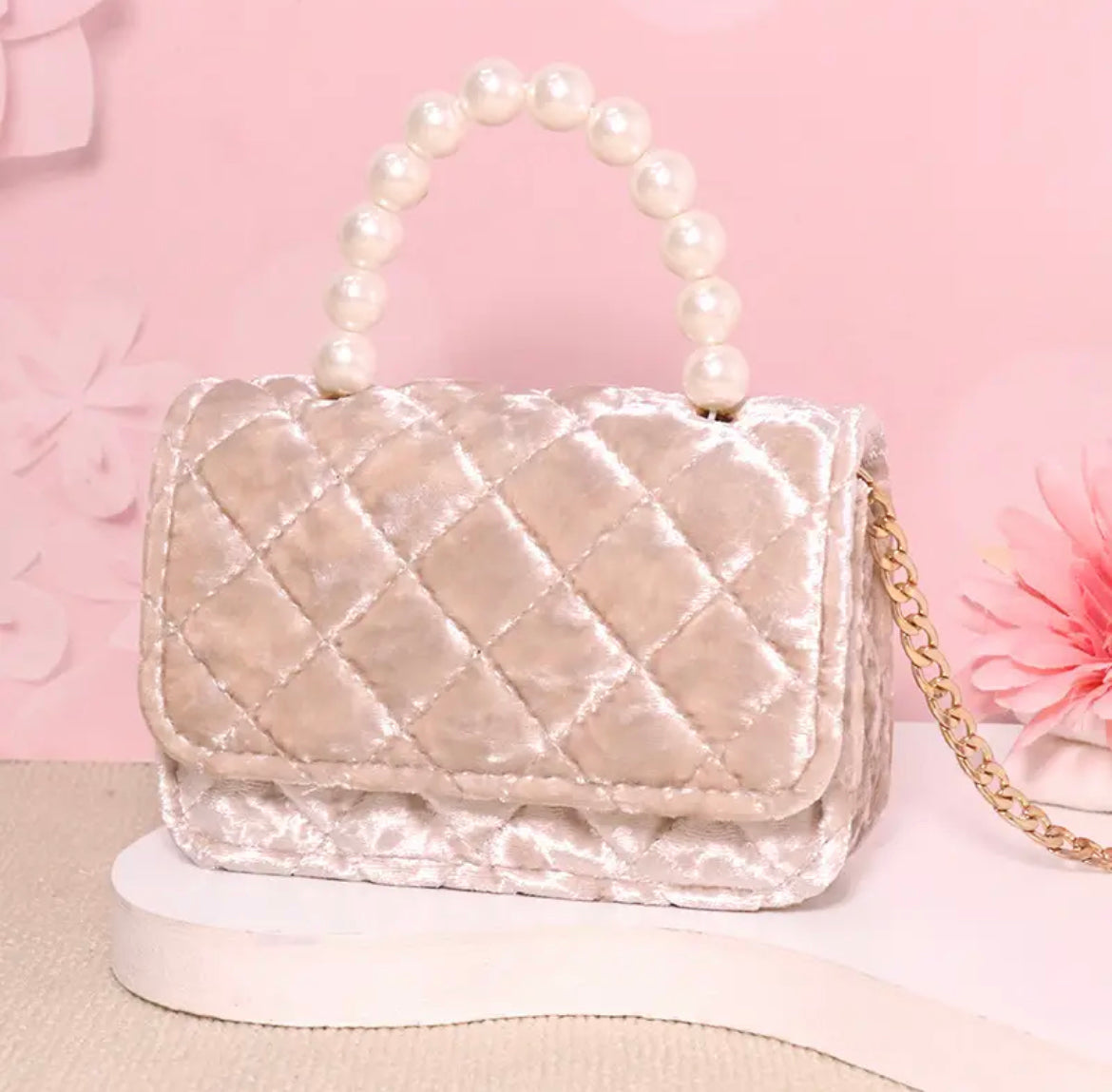 The Velvet Pearl Purse
