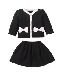 The Royal Doll Skirt & Cardigan Set
