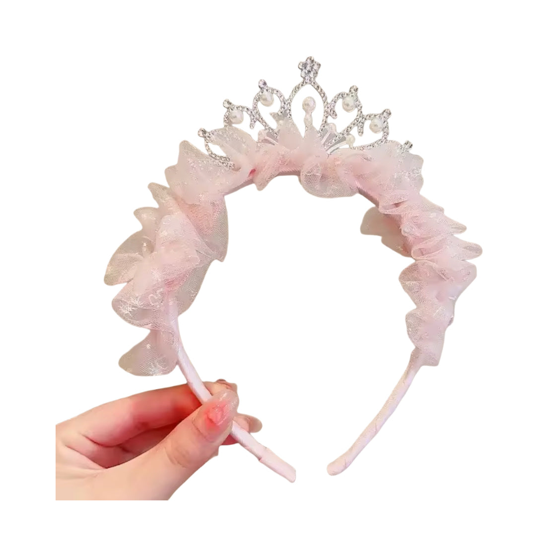 The Crown Tulle & Sparkle Headband