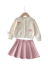 The Bow-Peep Pleated Skirt Set