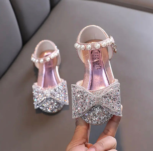 The Princess Sparkle Bow Shoe