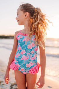 Flamingo Frenzy Ruby Swimsuit