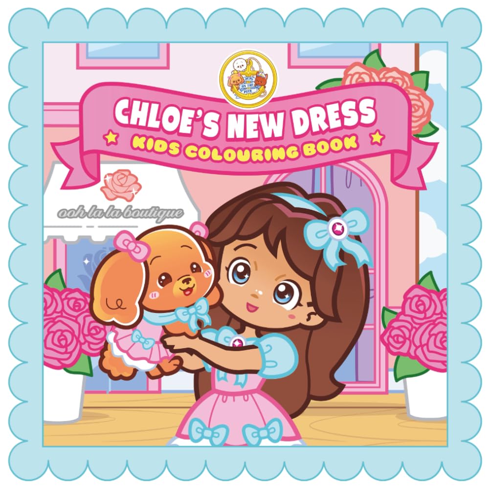 Chloe's New Dress Story & Colouring Book