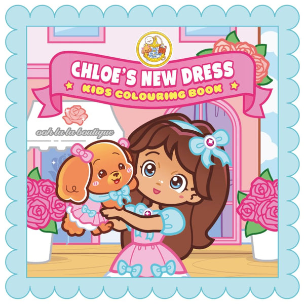 Chloe's New Dress Story & Colouring Book