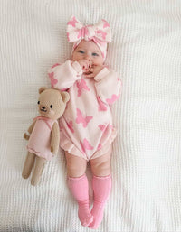 Flutter & Frills Knit Romper