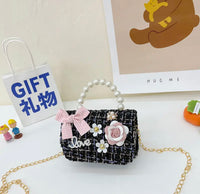 The Tweed “C” Inspired Mini Purse