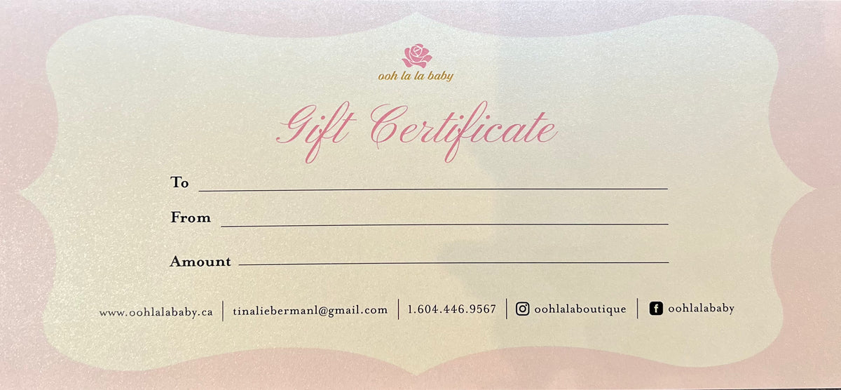 Ooh La La Boutique Gift Card