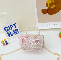 The Tweed “C” Inspired Mini Purse