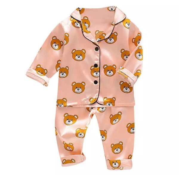 The Satin Teddy Pyjamas