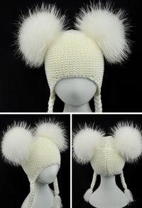 The Crochet Racoon Fur Toque