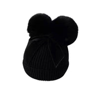 The Bow Faux Fur Toque