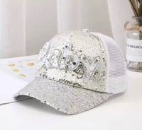 Baby Sequin Baseball Cap