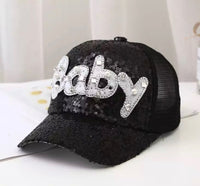 Baby Sequin Baseball Cap
