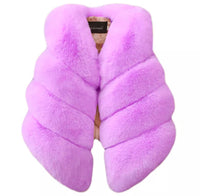 The Lux Faux Fur Vest