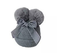 The Bow Faux Fur Toque