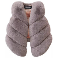 The Lux Faux Fur Vest