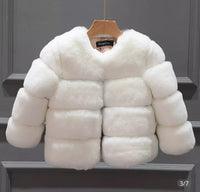 The Mini Luxe Faux Fur Jacket