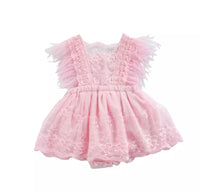 The Arden Feather Romper