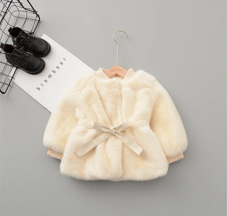 The Little Lamb Faux Fur Jacket