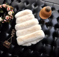 The Mini Long Faux Fur Vest