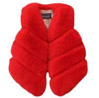 The Lux Faux Fur Vest