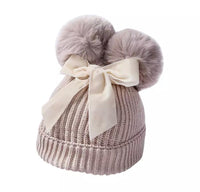 The Bow Faux Fur Toque