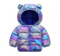 The Iridescent Bear Puff Jacket
