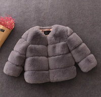 The Mini Luxe Faux Fur Jacket