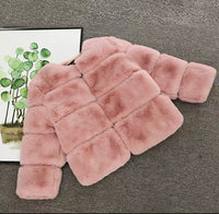 The Mini Luxe Faux Fur Jacket