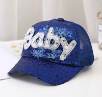 Baby Sequin Baseball Cap