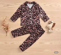 The Leopard Satin Pajamas