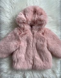 The Luxe Zip- Up Faux Fur Jacket