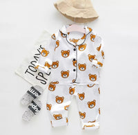 The Satin Teddy Pyjamas