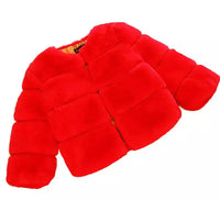 The Mini Luxe Faux Fur Jacket