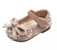 The Pearly Bow Baby Shoes